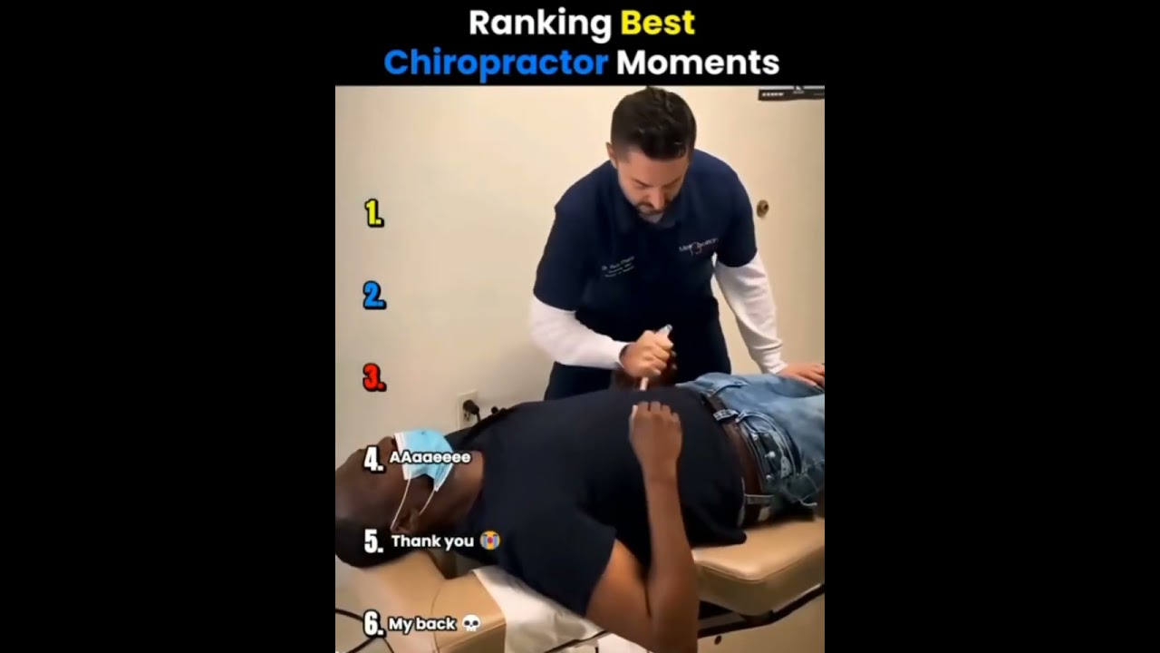 Ranking 6 best chiropractor moments 