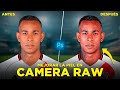 Cómo MEJORAR la PIEL DE LOS JUGADORES con CAMERA RAW | Diseño Deportivo.