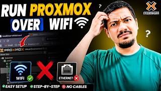 Run Proxmox Over WiFi ? (No Ethernet Needed!) ⚡ Full Setup Guide