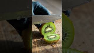 The Most Perfect Kiwi Slice... 🥝✨ Is it Real? #asmr #viral #shortvideo  #shorts