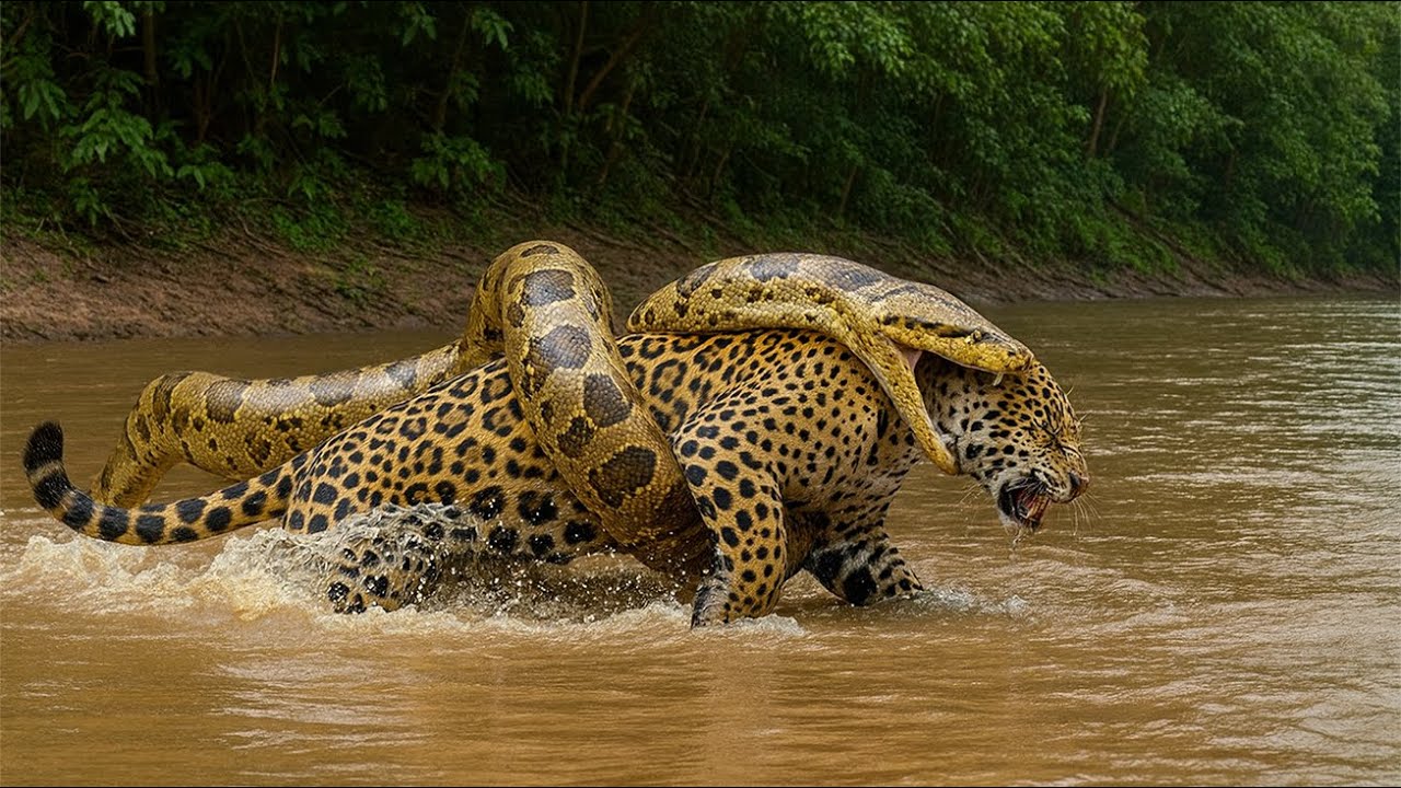 wild life amazon jungle - when predators turn on each other 