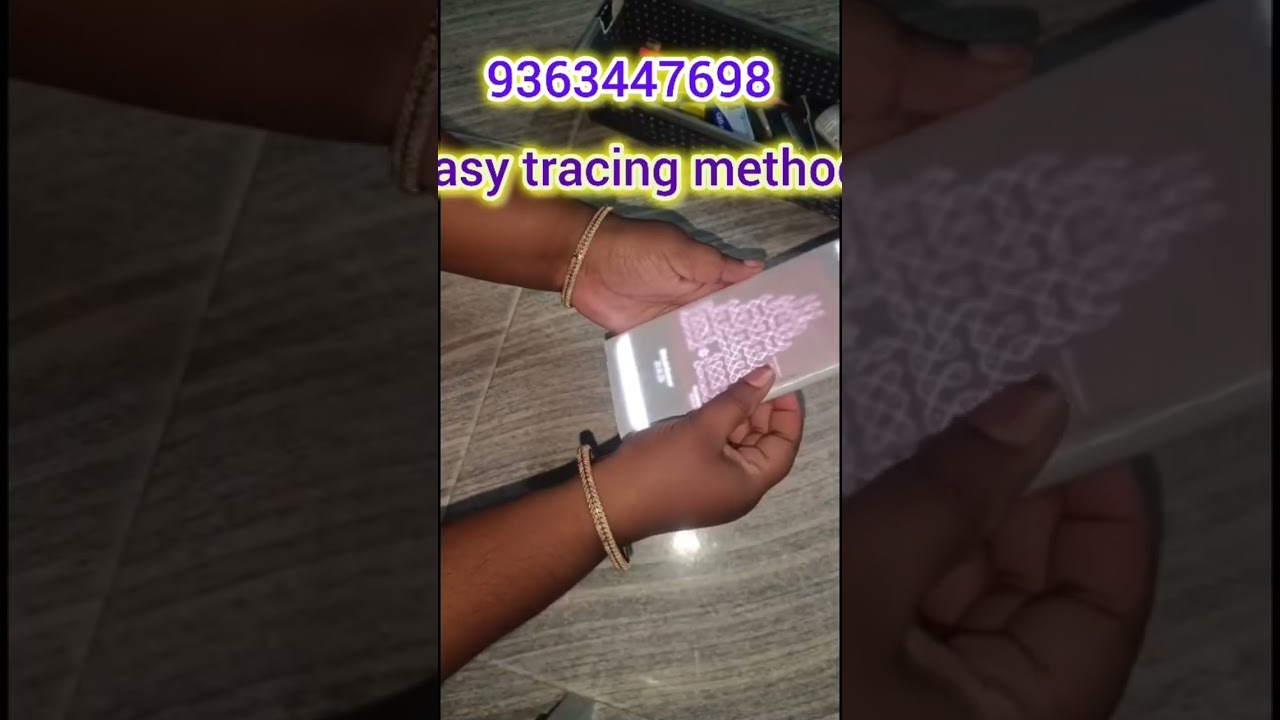 Tanjore painting tracing new tips