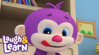 Laugh & Learn™ - Messy Little Monkey + More Kids Songs and Nursery Rhymes | Learning 123s Details