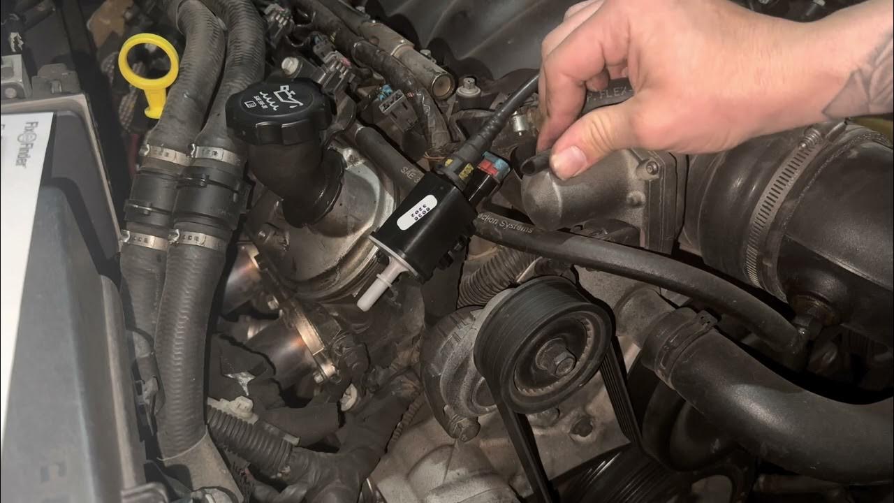 Replacing a 2009 Pontiac G8, GT 6.2 L LS three vapor purge valve part