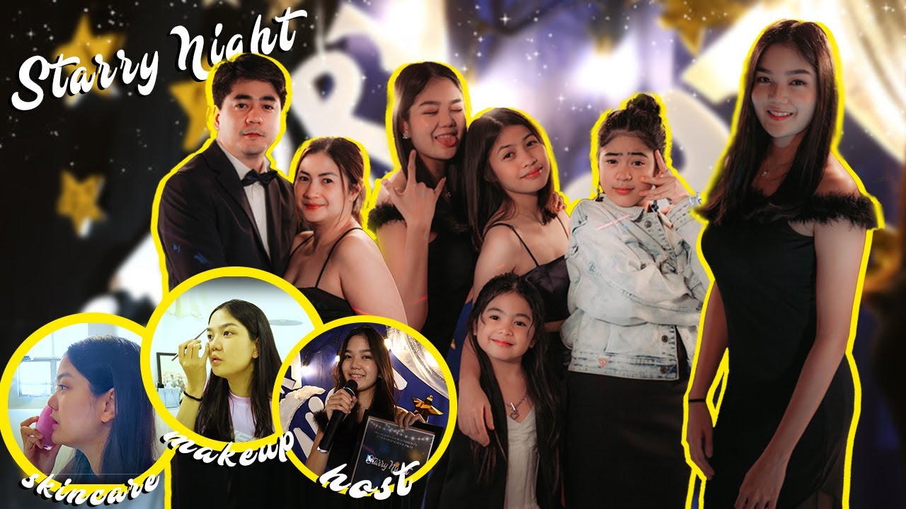 PROM NIGHT At Home (with the fam!) | Nina Stephanie