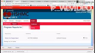 Accessing your Progress Report in PSL