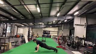 Offset med ball push up