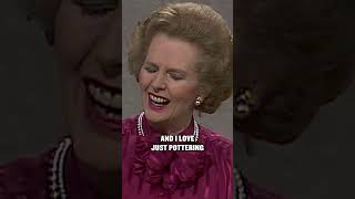 Margaret Thatcher Doesn't Know How To Relax #MargaretThatcher #Interview #TalkShow
