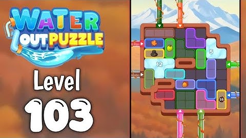 Water Out Puzzle Level 103 Walkthrough