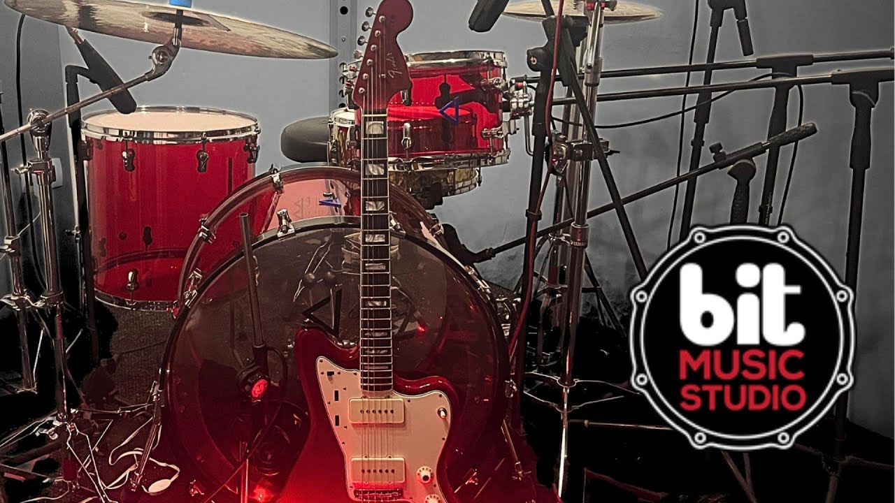 BIT MUSIC STUDIO - DrumsXGuitars - WHILE MY GUITAR GENTLY WEEPS The Beatles