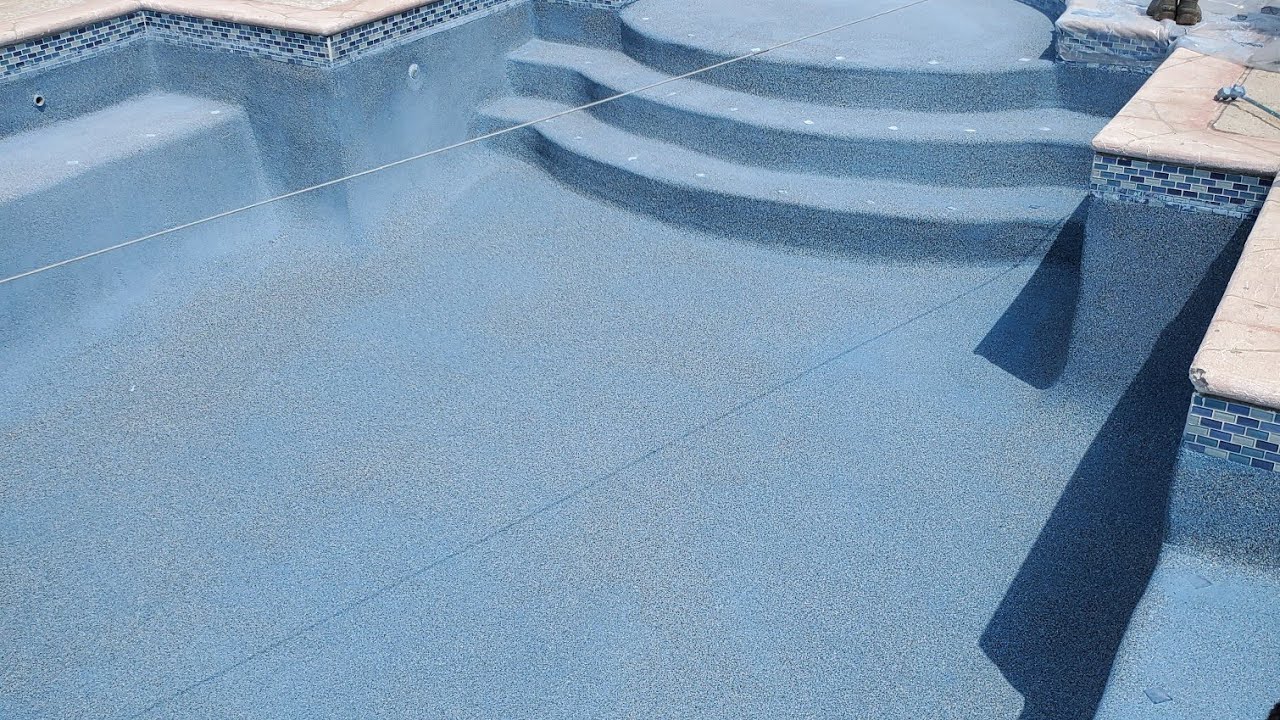 Pool plaster by Schilli Plastering