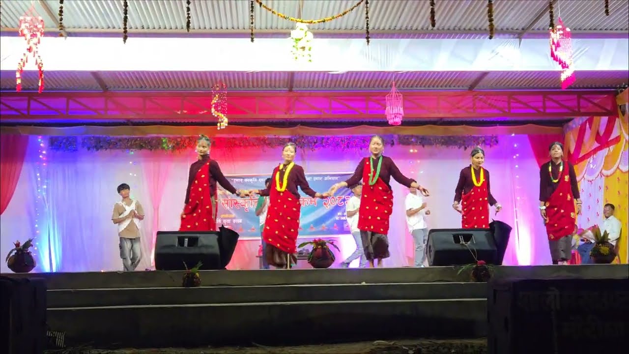 Chainejo Jindagani Ma - Narti Yuba club | Tihar Stage Program 2082