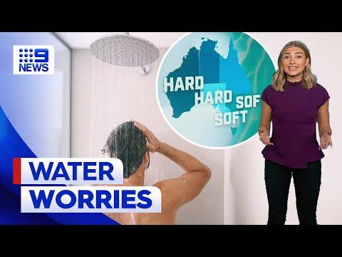 Water in some states could be ruining your hair and skin | 9 news australia