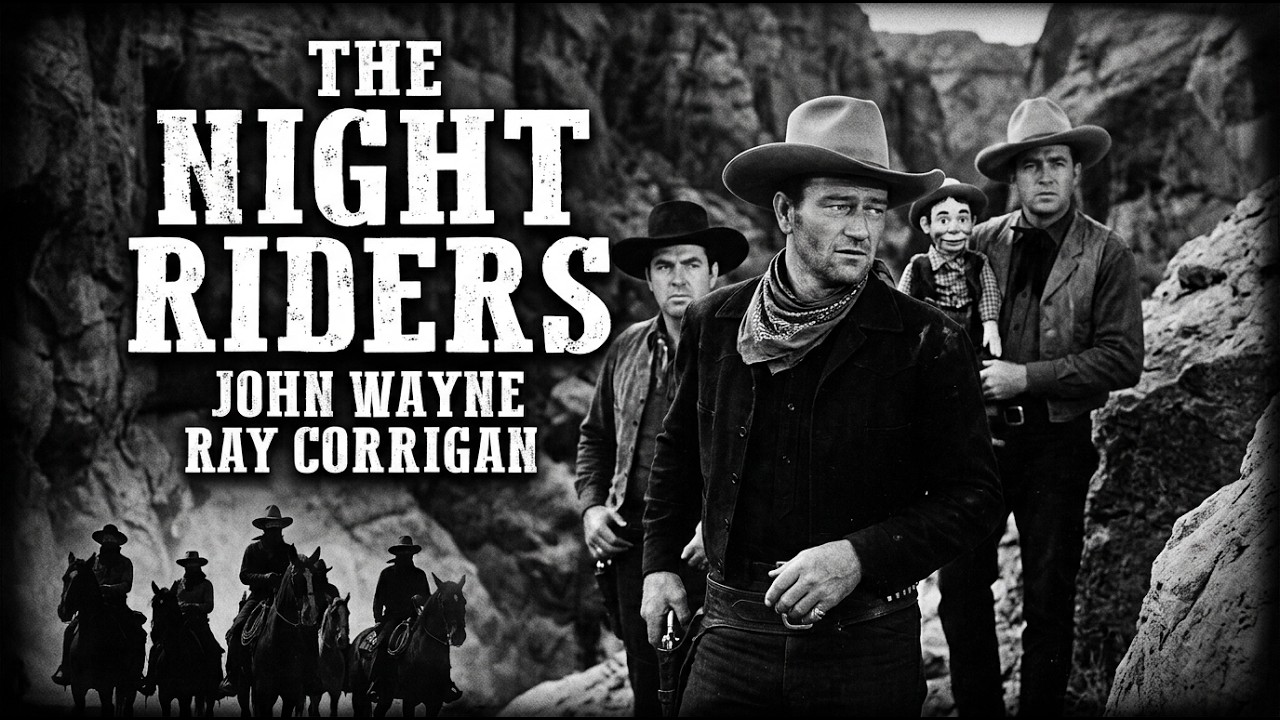 The Night Riders (1939) | John Wayne | CLASSIC WESTERN Full Movie