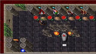 Tibia - First Demon OAK Quest DONE in Tibia [Final Part] (Amera 2008 8.2)