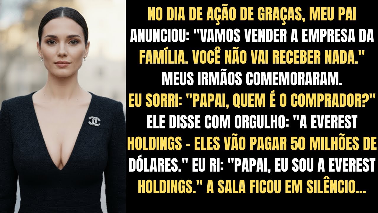 Meu pai me humilhou, então comprei a empresa dele em segredo 🤫💸