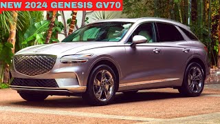 ALL NEW 2024 GENESIS GV70 - 2024 GENESIS GV70 Release date, Interior & Exterior