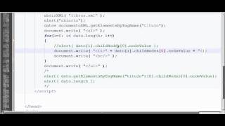 tutorial XML y JS, parte 6