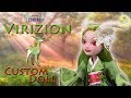 [POKEMON ZODIAC #6] Custom Doll Repaint! Capricorn – Virizion Forest Spirit MH/EAH OOAK