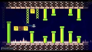 Geometry Dash [1.9] - SMB - by Izhar (Level Request #59)
