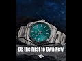 PAGANI DESIGN Green Glass Men's Mechanical Watches Luxury Sapphire Automatic Watch