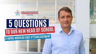 5 Questions to our New Permanent Head of School
