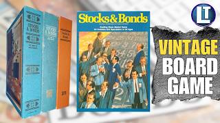 Stocks and Bonds (1964) | Vintage Board Game Spotlight
