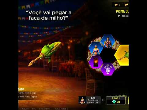 Prime Rush - Faca do primeiro pass @PrimeRushGG #primerush #freefire #shorts #fyp #bloodstrike #ff