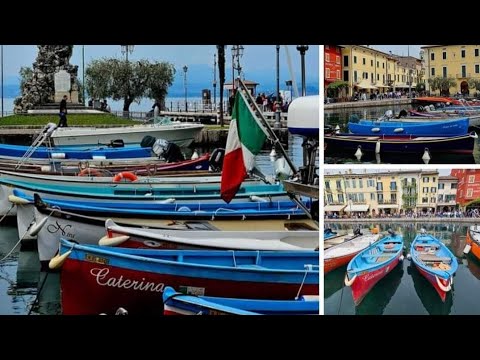 Lazise - ITALY | TRAVEL, Lake Garda | CITTÀ STUPENDA, Walking Tour (4K HDR 60fps)