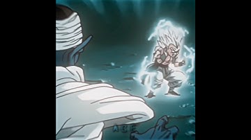 Gotenks ssj 3 transformation 🥵 #anime #edit #goku #dragonballz #shorts