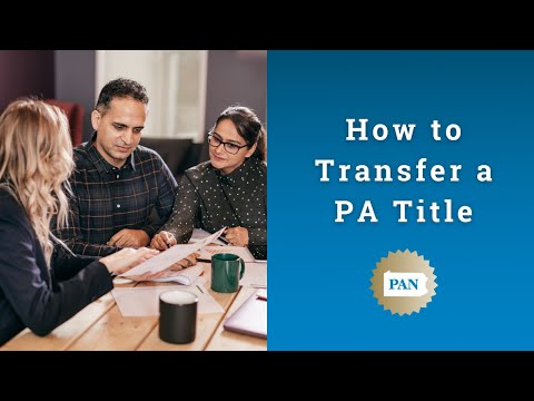 How to Transfer a Pennsylvania Title