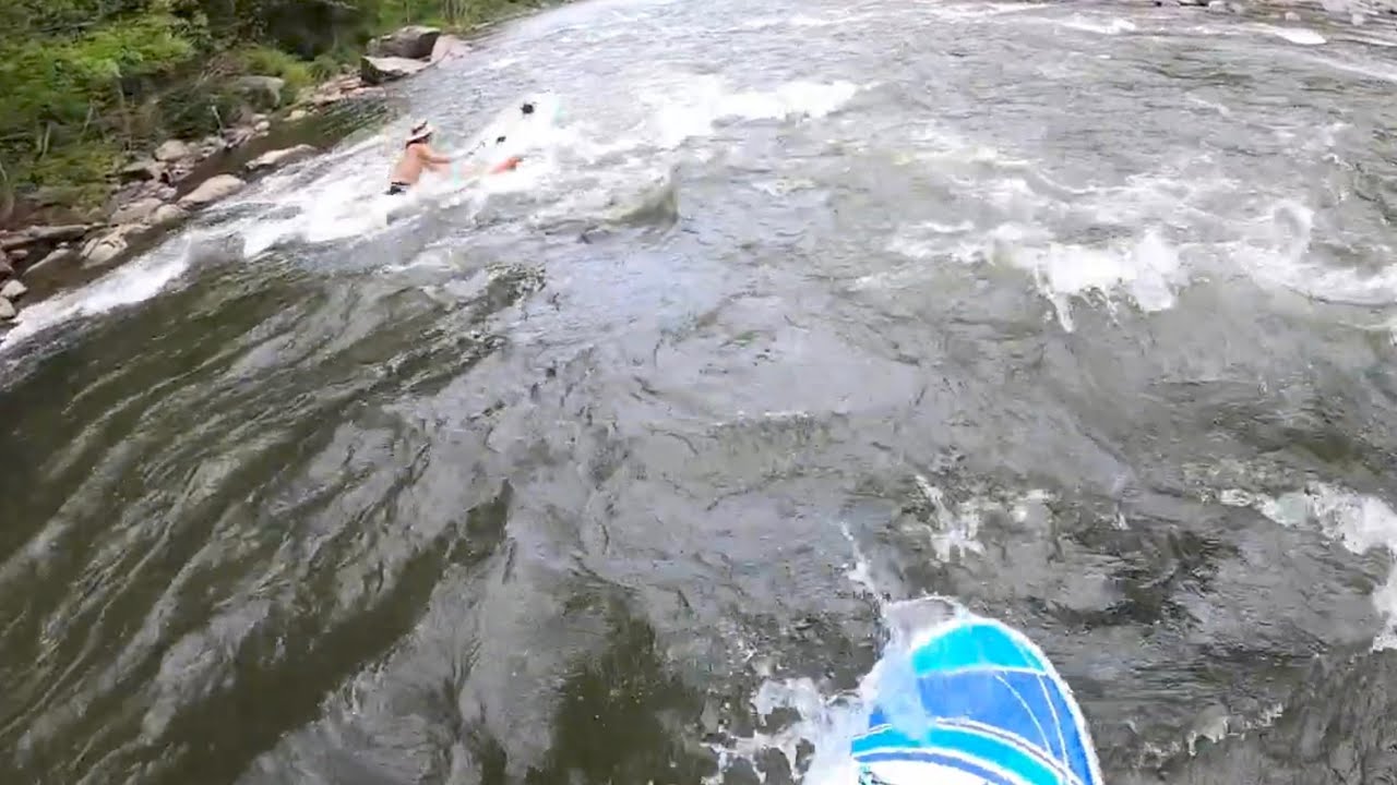 First Esopus SUP Downstreamer of 2024! FPV Paddleboard Simulator Complete Trip! NEW YORK SUPPING