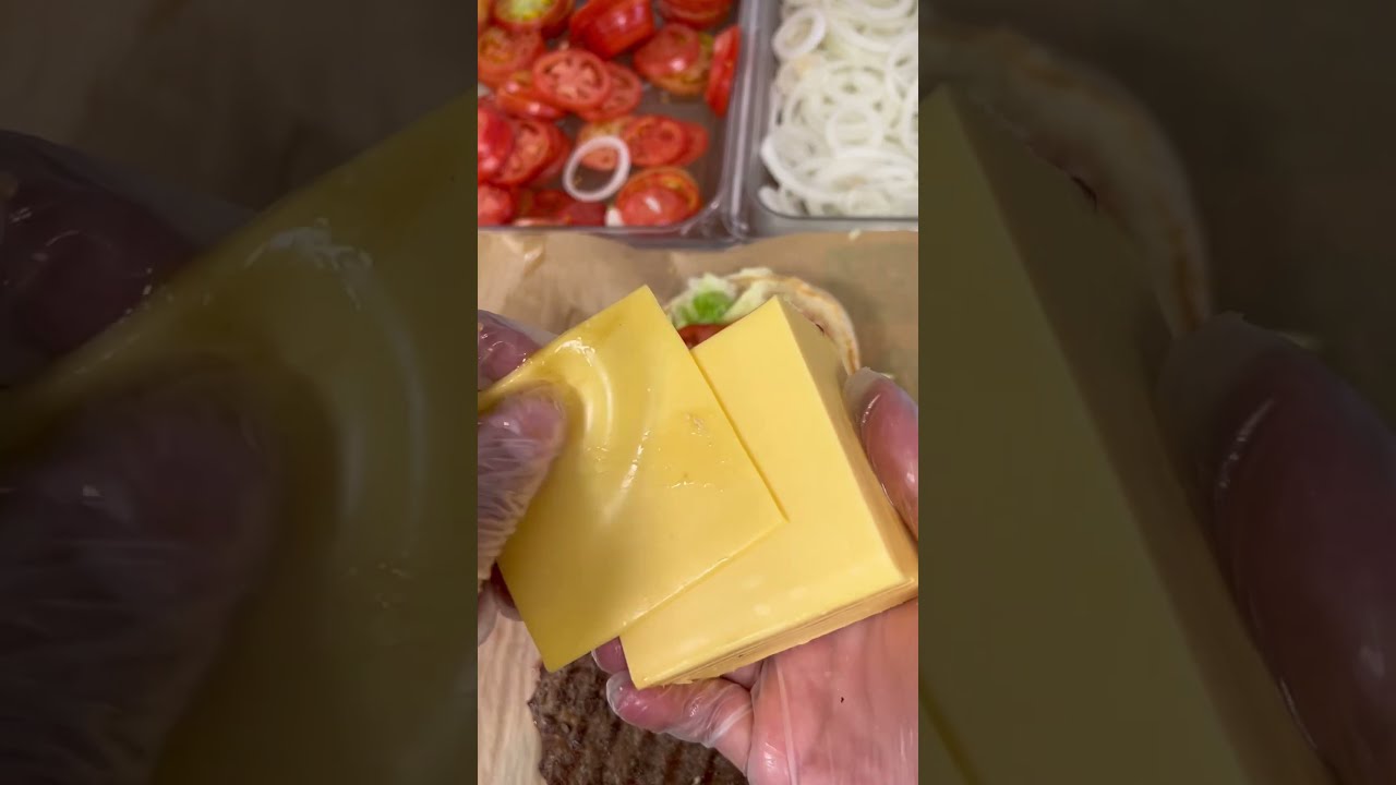 BK POV How The Burger King Triple Whopper With Cheese Bacon Sandwich Is Made Shorts Burgerking