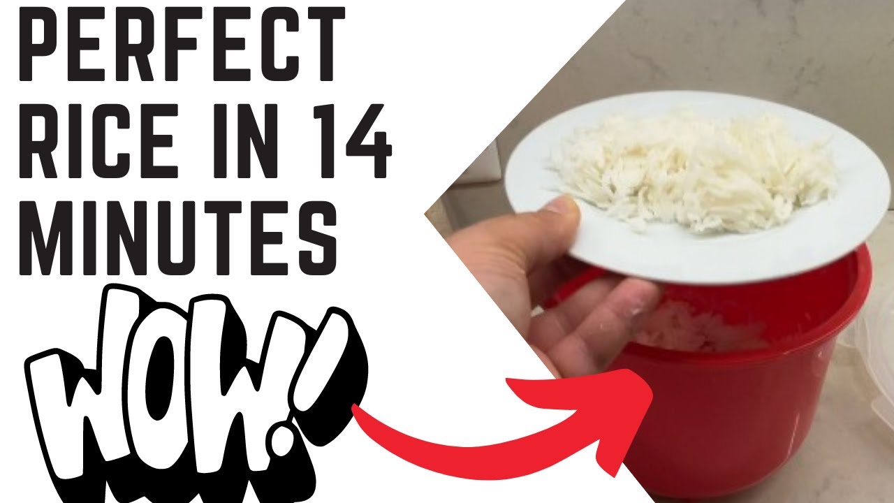 Microwave Rice Cooker Review, Easy No Mess, & Steams Rice to Perfection