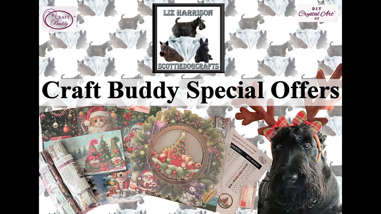 Алмазная живопись | Распаковка | Новые покупки на Hobbycraft.TV | Бесплатный подарок | Лицензионн...