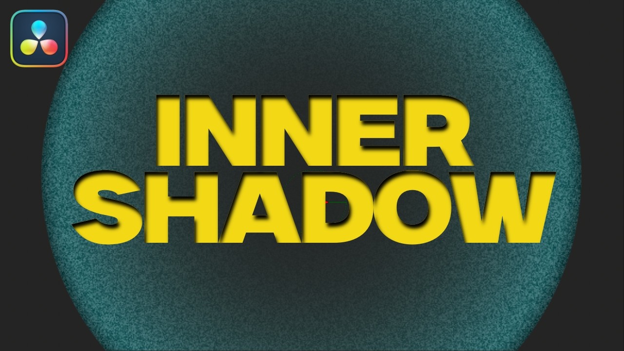 How to make an Inner shadow | Davinci Resolve Fusion tutorial - YouTube