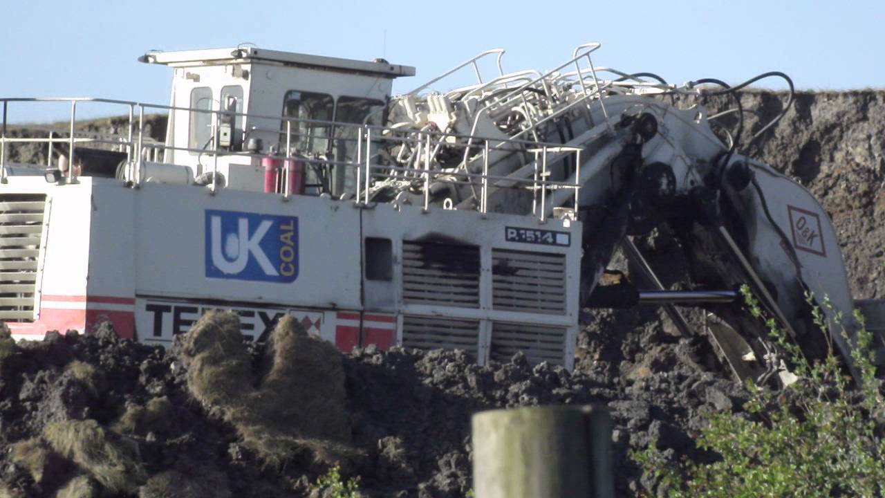 UK Coal Lodge House O&K RH120 E 12 YouTube