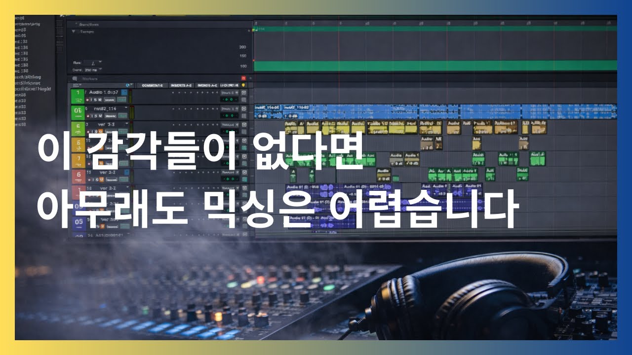 사운드 감각을 깨워줄 5가지 관점 part.1 (1/2) - 밸런스, 이미지, 공간