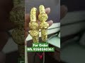 #shorts 1.5 gm Kada Design | Wh-9350340361 /1.5 gm gold Jewellery | Nacklace design |
