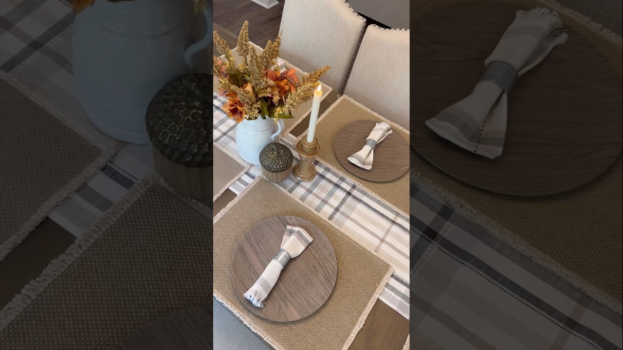 FALL TABLE DECOR🍁 