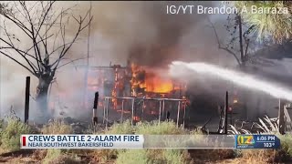 Structure fire displaces 4, kills 1 dog on Ashe Road: KCFD