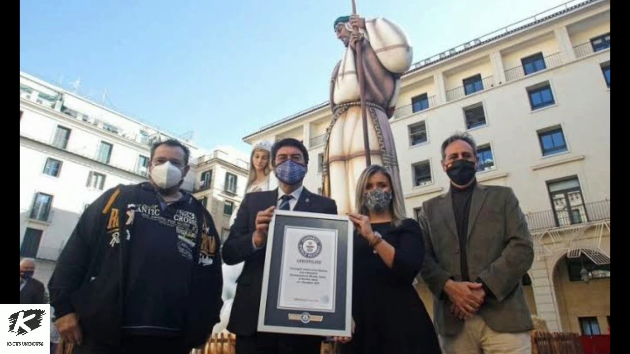 Nativity scene in Spanish city breaks two Guinness records