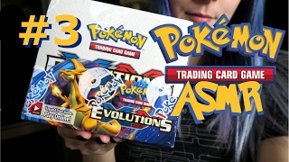 Pokemon Evolutions Booster Box Opening #3! ASMR Soft Spoken with Card Shuffling