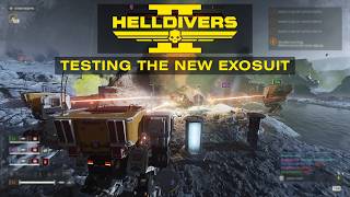 HELLDIVERS 2 │ THE LUMBRER EXOSUIT IS COOL BUT...
