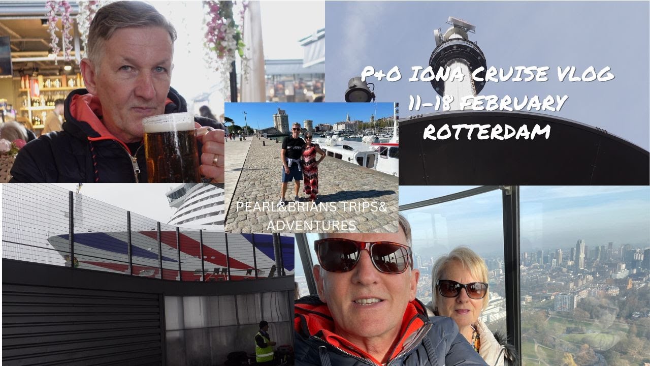 Видеоблог P&O Iona Cruise 5...Роттердам, Евромачта, Кубические дома, Рыночный зал