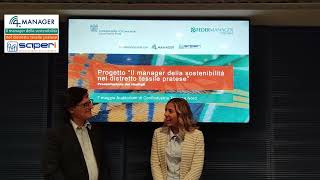 Il manager della sostenibilità nel tessile-testimonianze: Luca Barneschi e Silvia Tarocchi