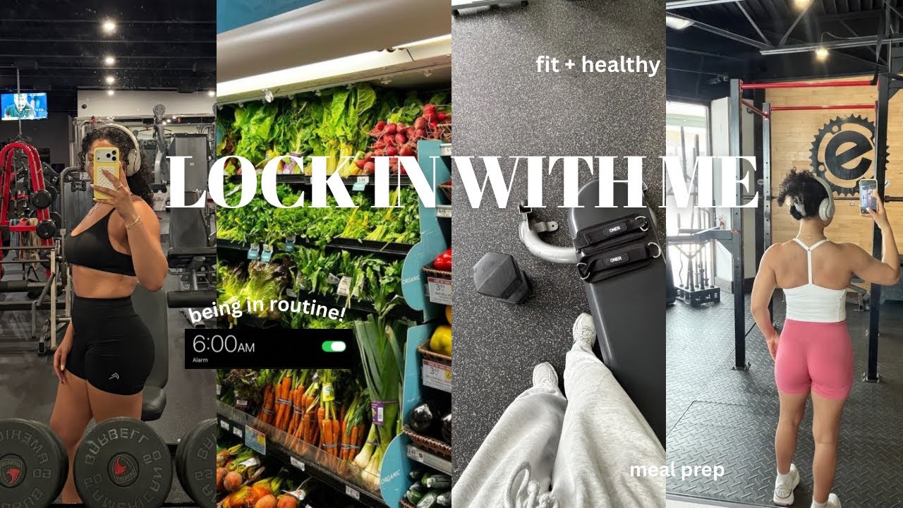 Lock In Morning Routine LOCK IN ROUTINE | healthy habits,how to stay consistent & what I’m ...