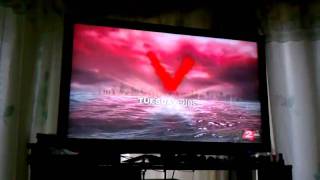 Proscan PLDEDV3285 32″ 1080p 60Hz LED HDTV/DVD Combo watching my new 47 inch tv
