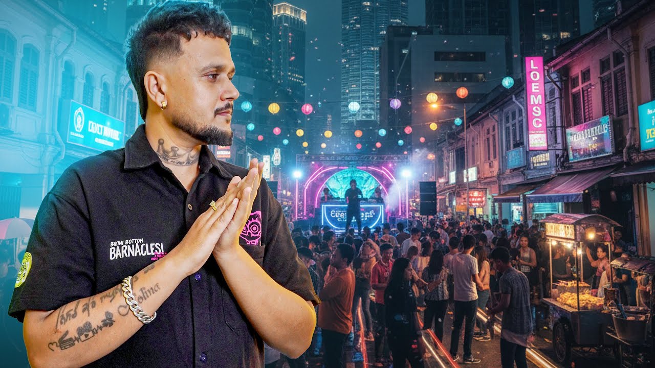 Malaysia Street Scenes & Night Tour – Punjabi Traveller Vlog!