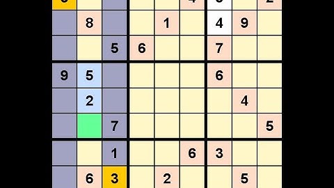 How to Solve The Toronto Star Five Star Sudoku May 21, 2022